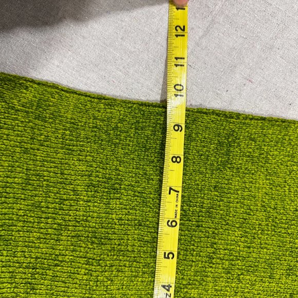 Vintage Green Harold Powell Made in Italy for Harold's Winter Scarf warm Chunky - Picture 5 of 6